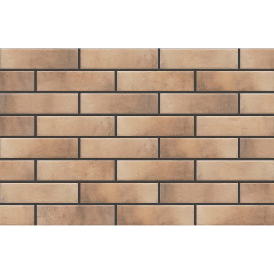 Клинкерная плитка для фасада Cerrad Retro brick Masala (38 шт.= 0,6 кв.м) светло-серая 245х65х8 мм