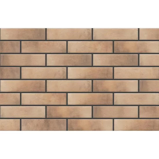 Клинкерная плитка для фасада Cerrad Retro brick Masala (38 шт.=0,6 кв.м) светло-серая 245х65х8 мм