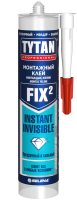 Клей монтажный Tytan Professional Fix² Instant Invisible универсальный прозрачный 290 мл