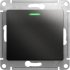 Одноклавишный переключатель Systeme Electric Glossa