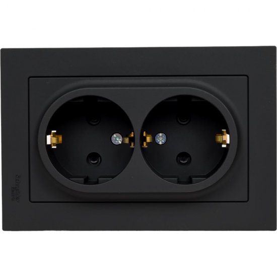 Двойная розетка Systeme Electric AtlasDesign