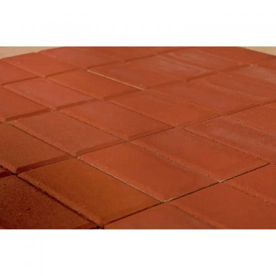 Плитка тротуарная BRAER прямоугольник 200x100 мм цвет красный толщина 60 мм