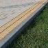 Бордюр тротуарный BRAER 1000x80x200 мм цвет серый