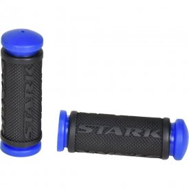 Грипсы MTB 95 мм, резина, синий\черный STARK HQ-0013971