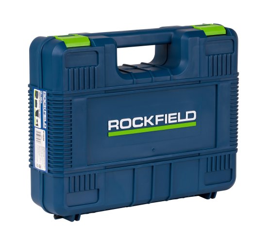 Дрель-шуруповерт аккумуляторная бесщеточная Rockfield RF1002BK, 12 В Li-ion 2x2 Ач