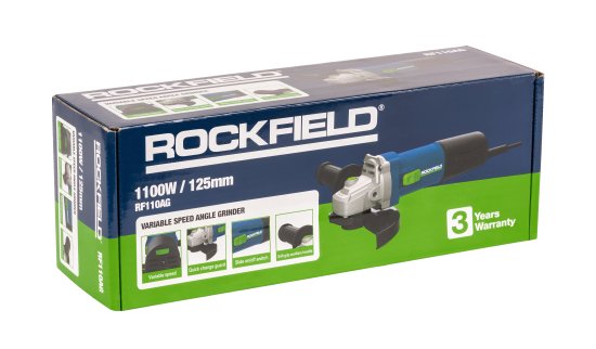 УШМ сетевая Rockfield RF110AG, 1100 Вт, 125 мм