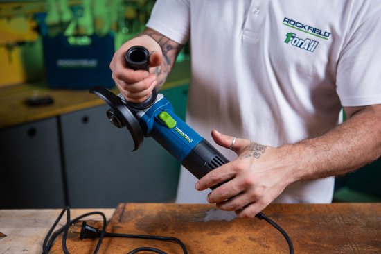 УШМ сетевая Rockfield RF90AG, 900 Вт, 125 мм