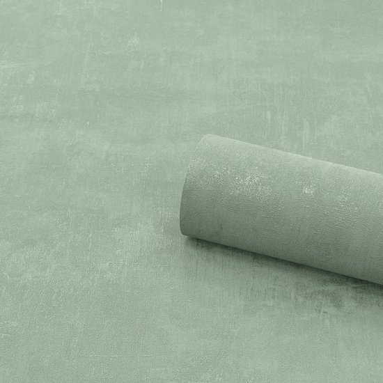 Обои флизелиновые Inspire Plaster зеленые 1.06 м 60358-07