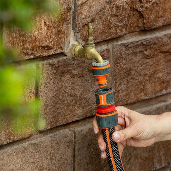 Коннектор для шланга с автостопом Daewoo 3/4