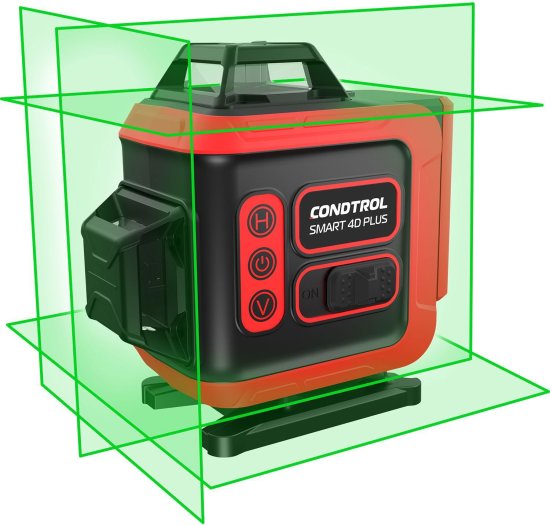 Уровень лазерный Condtrol Smart 4D Plus Condtrol зеленый луч, 30 м