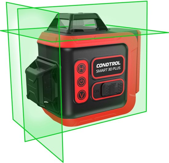Уровень лазерный Condtrol Smart 3D Plus зеленый луч, 30 м