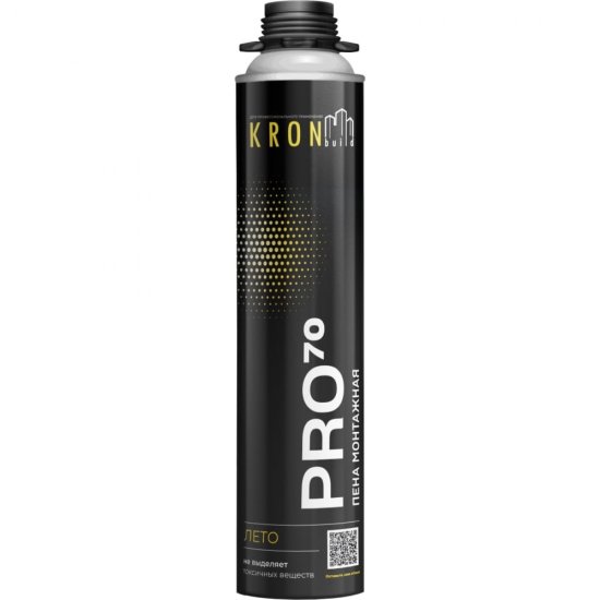 Профессиональная монтажная пена Kronbuild Summer Pro 70