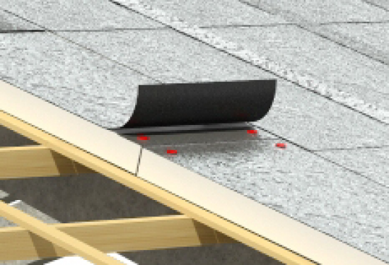 Лента герметизирующая Ризолин ФС 2.5 мм стеклоткань и алюминиевая фольга 200 мм х 10 м.п.