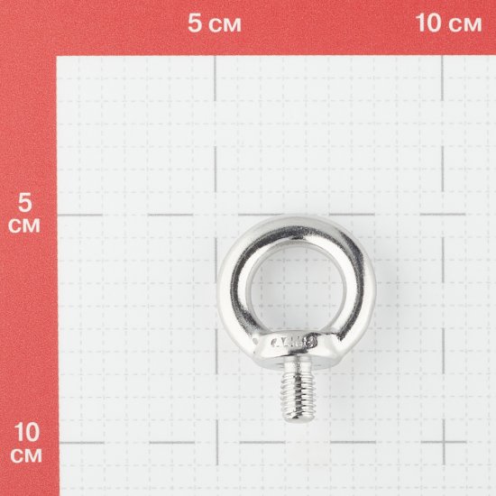 Рым-болт M8 DIN 580 нержавеющая сталь