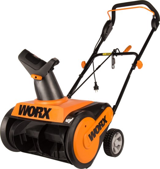 Снегоуборщик электрический WORX WG450E 46 см 1600 Вт