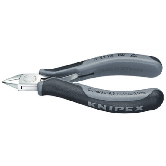 Бокорезы для электроники Knipex KN-7752115ESD