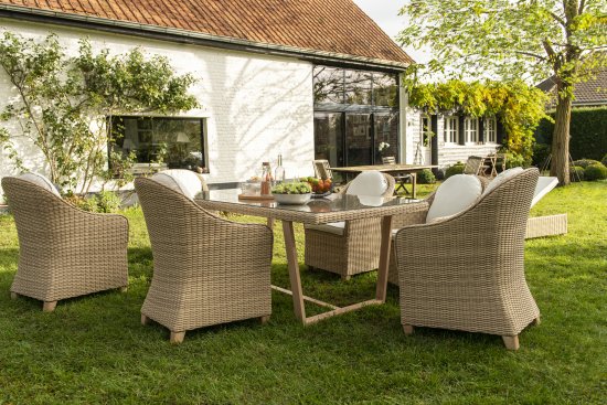 Стол садовый Naterial Medena Fix 100x74x200 см