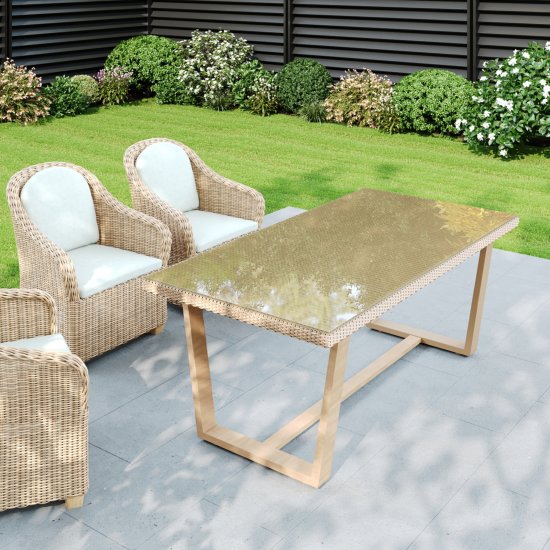 Стол садовый Naterial Medena Fix 100x74x200 см