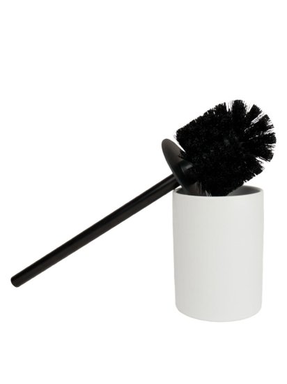 Ёршик для унитаза Zenfort Роска цвет белый