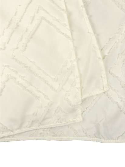 Штора для ванной Zenfort Ромбы 180x200 см полиэстер цвет кремовый