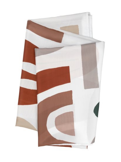 Штора для ванной Zenfort Мехико 180x200 см полиэстер цвет разноцветный