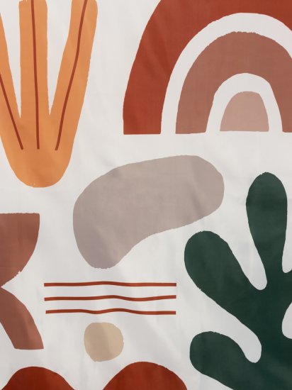 Штора для ванной Zenfort Мехико 180x200 см полиэстер цвет разноцветный