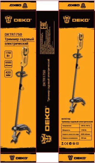 Триммер электрический Deko DKTR1750 1750 Вт