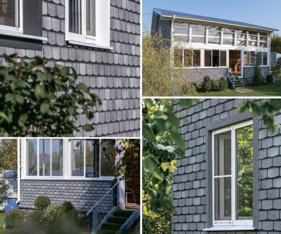 Фасадная плитка Hauberk 2.0 м² цвет сланец