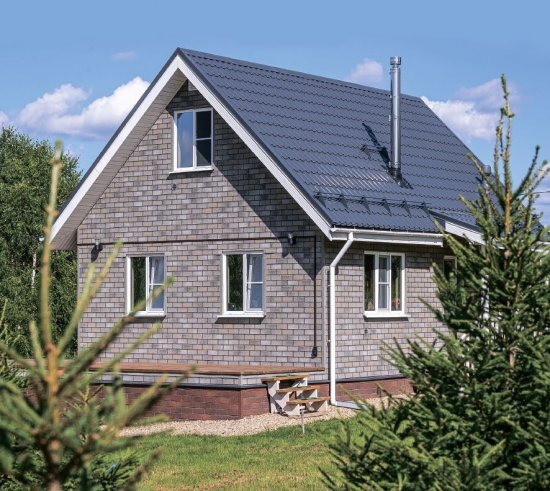 Фасадная плитка Hauberk 2.0 м² серо-бежевый