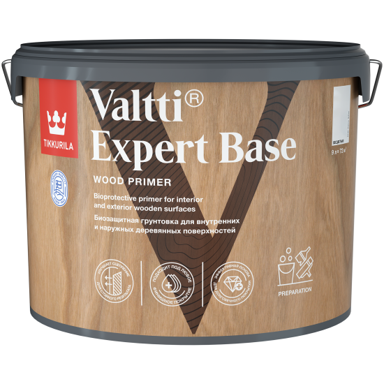 Грунт-антисептик Tikkurila Valtti Expert Base 9 9 л