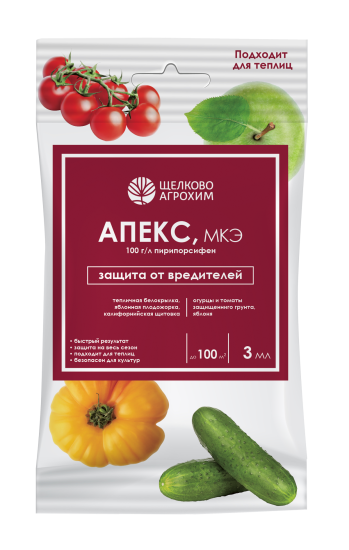 Инсектицид для защиты от вредителей Апекс жидкость 3 мл