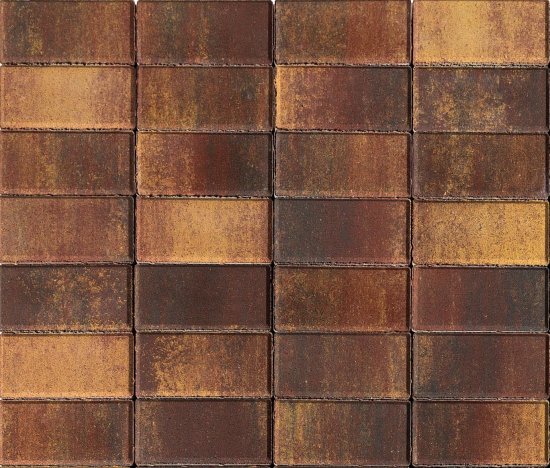 Плитка тротуарная BRAER прямоугольник 200x100 мм цвет Мальва толщина 60 мм