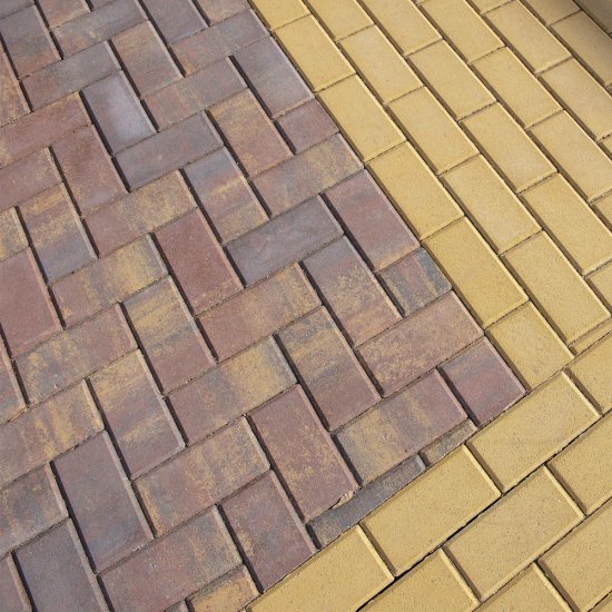 Плитка тротуарная BRAER прямоугольник 200x100 мм цвет Мальва толщина 60 мм