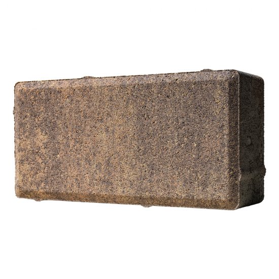 Плитка Тротуарная BRAER прямоугольник 200x100 мм цвет прайд толщина 40 мм