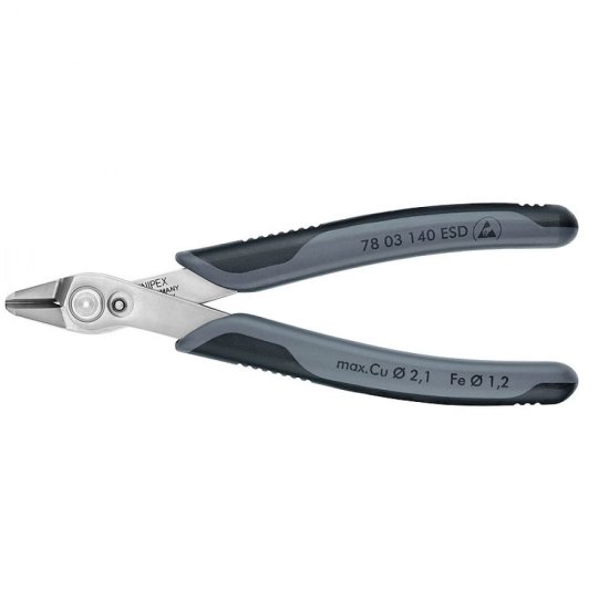 Прецизионные бокорезы Knipex Electronic Super Knips XL ESD