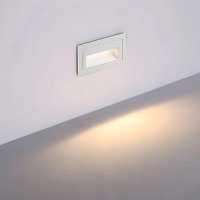 Светильник встраиваемый светодиодный уличный «Piazza» 3 Вт IP65 цвет белый