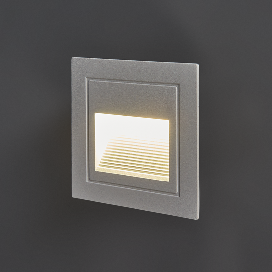 Светильник встраиваемый светодиодный уличный «Piazza» 5 Вт IP65 цвет белый