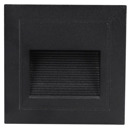 Светильник встраиваемый светодиодный уличный «Piazza» 5 Вт IP65 цвет черный