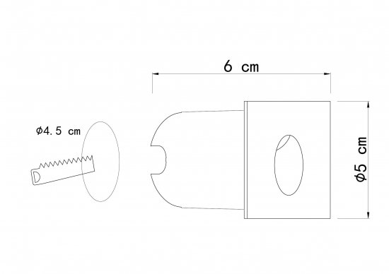 Светильник встраиваемый светодиодный уличный «Piazza» 2 Вт IP65 цвет черный A3402IN-1BK