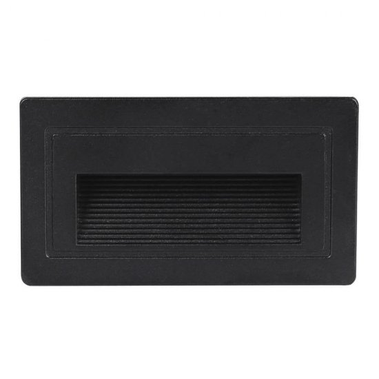 Светильник встраиваемый светодиодный уличный «Piazza» 3 Вт IP65 цвет черный