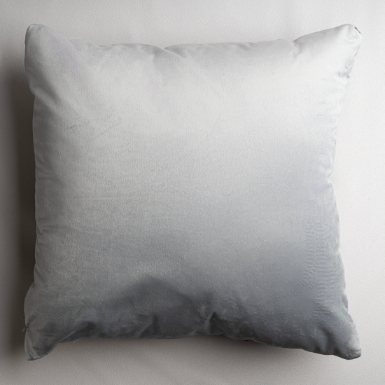 Подушка Inspire Etna 50x50 см велюр цвет серый