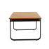 Стол садовый Naterial Calypso 199x100x74 см алюминий темно-серый