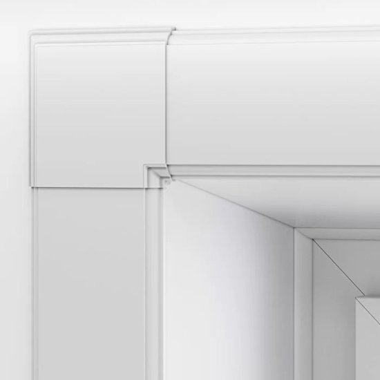 Комплект откосов 200х1800х1800 мм Qunell белый
