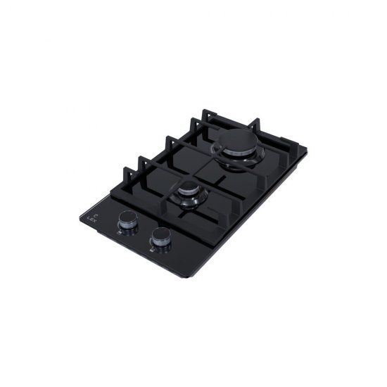 Варочная панель газовая Lex GVG 325 BBL 2 конфорки черная