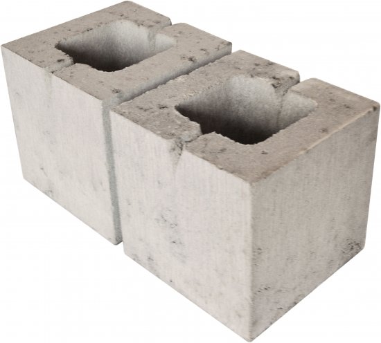 Блок керамзитобетонный пустотелый Стандарт Керамзит Рязань 390x190x188 мм