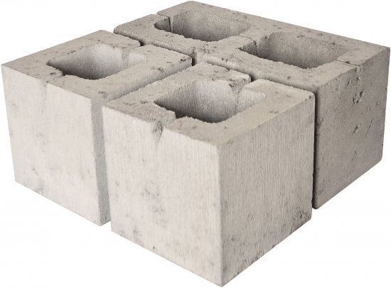 Блок керамзитобетонный пустотелый Стандарт Керамзит Рязань 390x190x188 мм