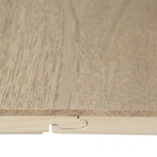 Паркетная доска FocusFloor дуб райнбоу глянцевый серый 1,678 кв.м 14 мм трехполосная