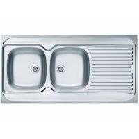 Левая кухонная мойка ALVEUS CLASSIC 100 NAT-60