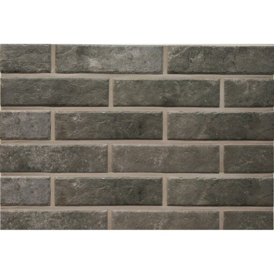 Клинкерная плитка для фасада Paradyz Octane Grafit (46 шт.=0,74 кв.м) графит 245х66х7 мм