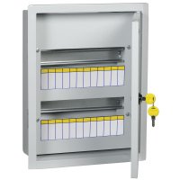 Металлический корпус IEK ЩРв-24з-3 36 TREND